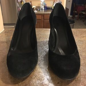 Used Black Michael Kors Wedges